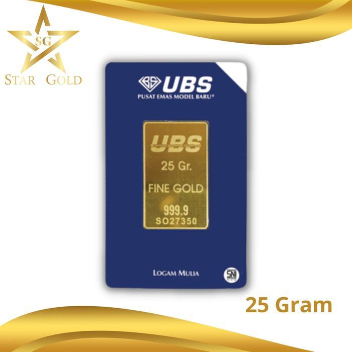 Logam Mulia Ubs ( Lm ) 25Gr 25 Gram