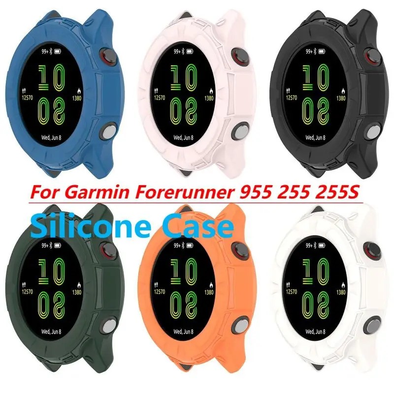 Silicone Case For Garmin Forerunner 255 255 Music 255S 255S Music Screen Case For Garmin Forerunner