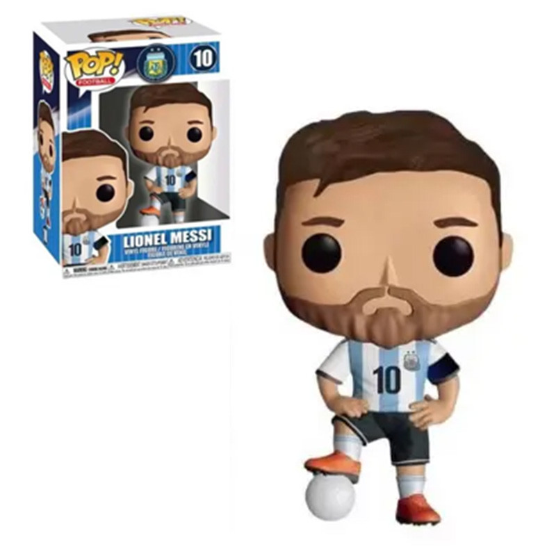 Funko Pop Football LIONEL MESSI #10 Vinyl Figure Toys ARGENTINA Scoccer Star MESSI #50 Action Figure