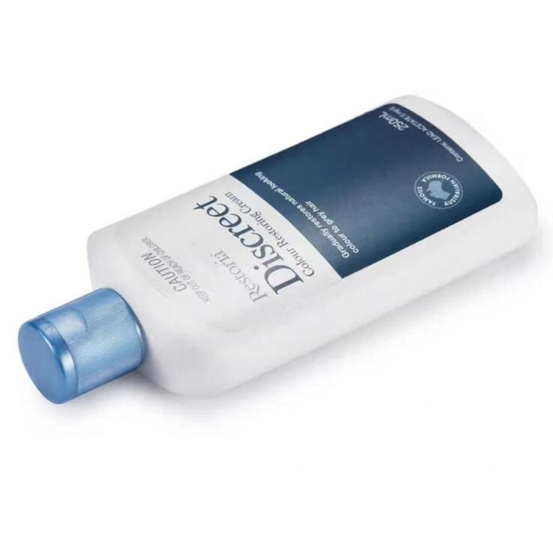 1 Pcs Original Restoria Discreet Colour Restoring Cream Lotion Hair Care 250ml Reduce Grey Hair for 