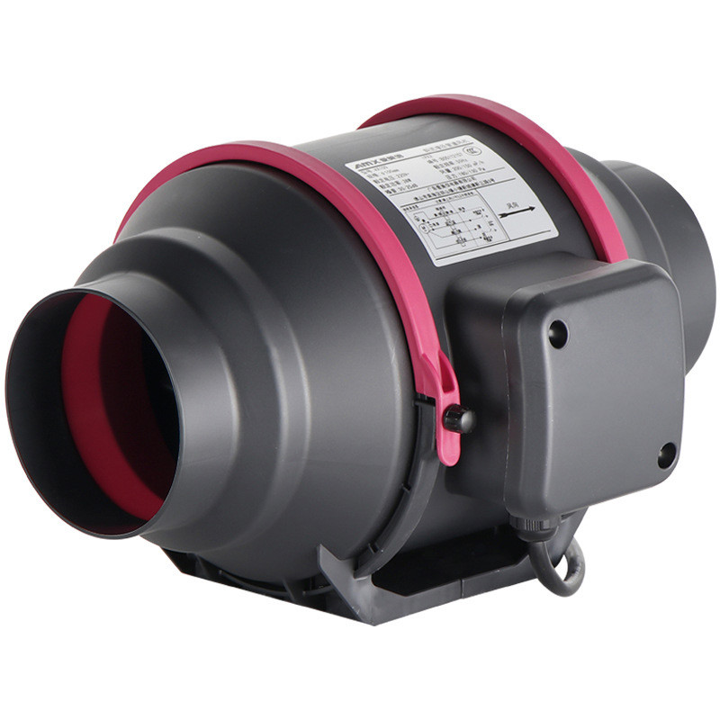 2025 New Powerful Exhaust Fan Axial Flow Centrifugal Fan Round Pressurized Pipe Exhaust Fan