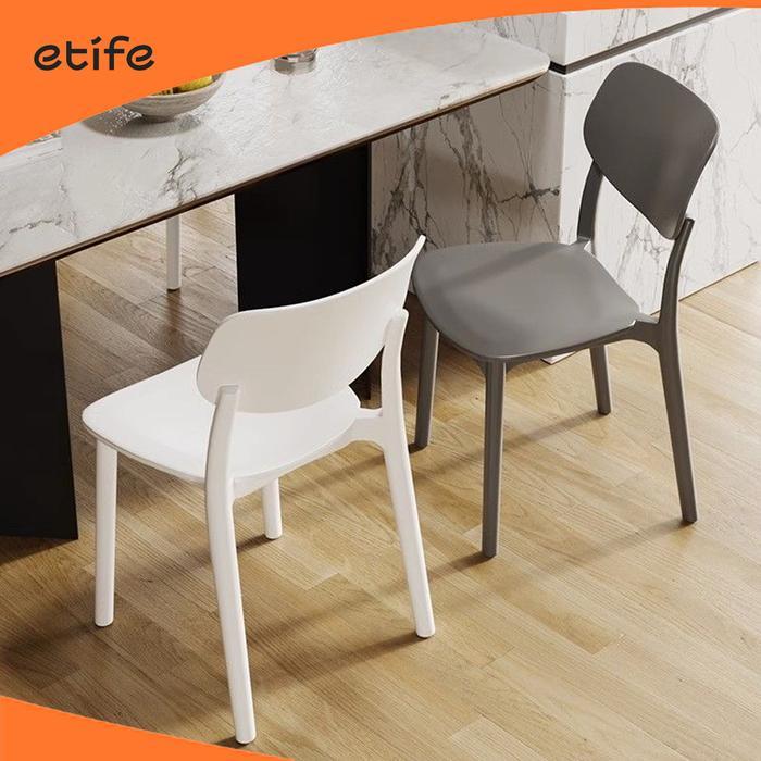 Etife Kursi / Kursi Plastik/ Kursi plastik makan / kursi meja makan / Kursi fashion / kursi kerja
