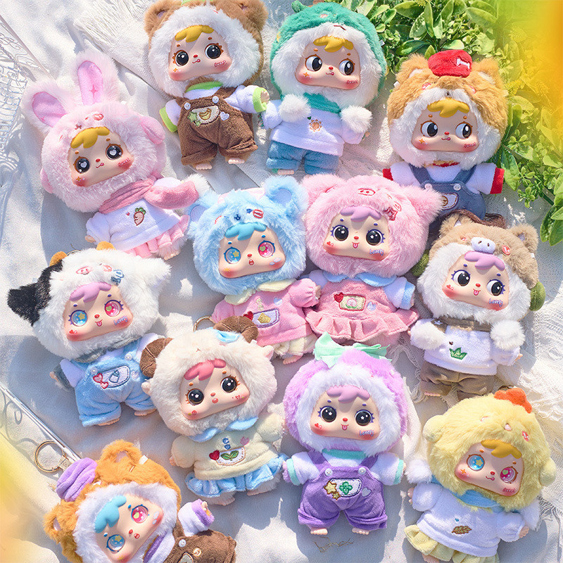 Spring New Samuel Zodiac Doll Creative Bedroom Decorations Cute Girls Blind Box Toys Surprise