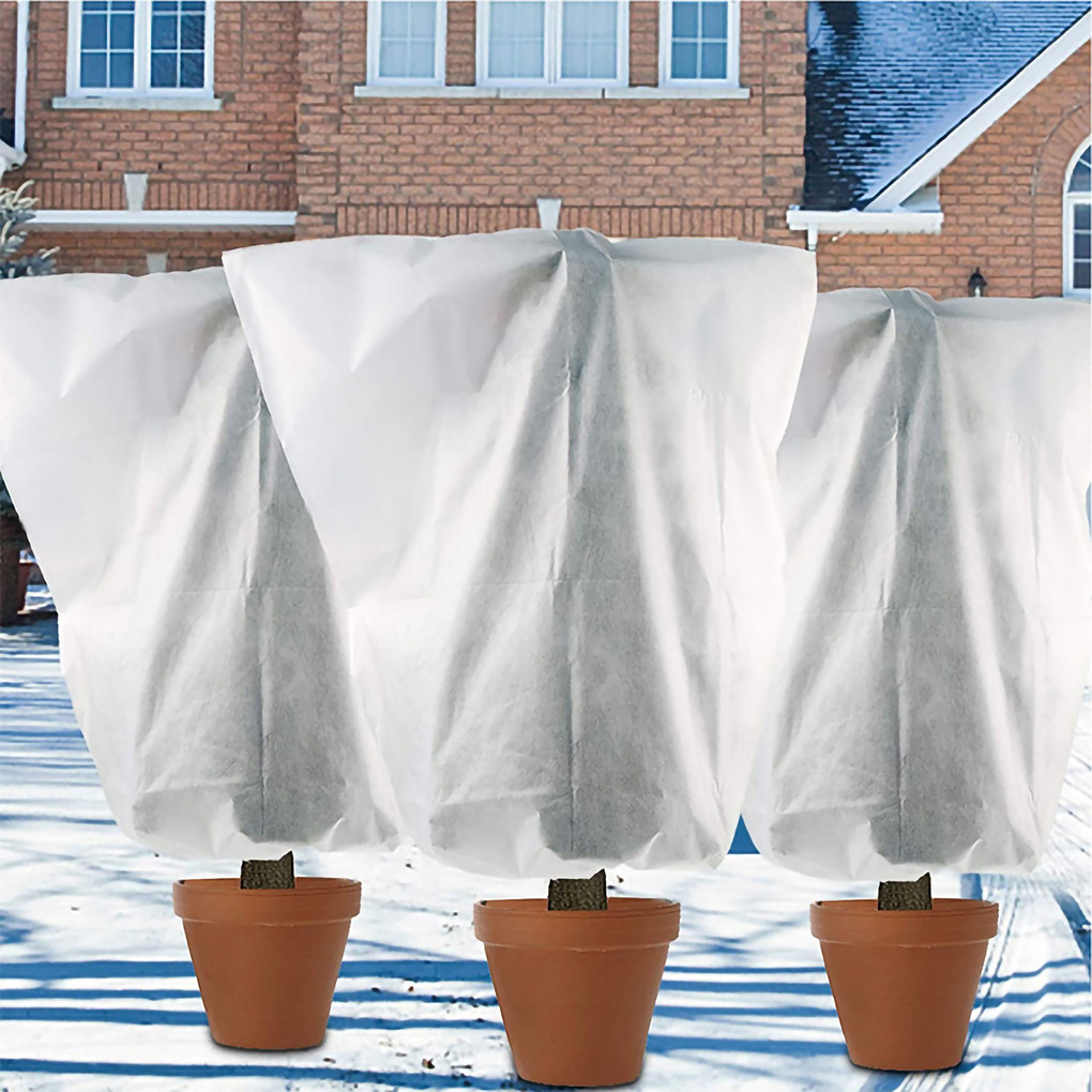 Plant Cover Winter Warm Cover Tree Shrub Plant Protecting Bag Frost Protection For Yard Garden