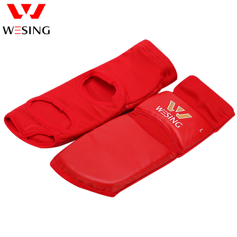 Wesing Sanda Wushu Instep Guard Muay Thai Ankle Protective Boxing Taekwondo Training Foot Support