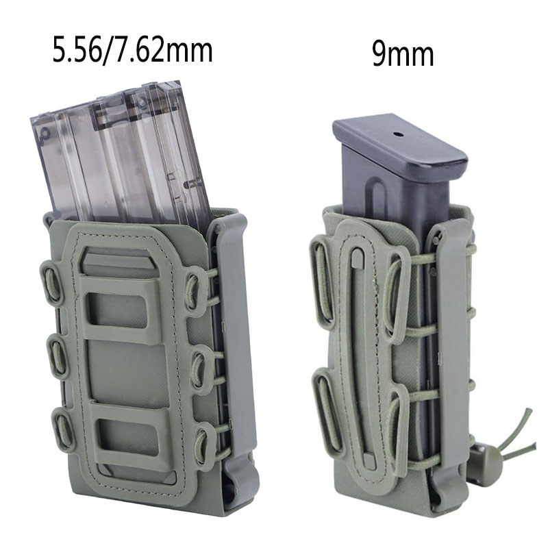 Hunting 5.56 7.62 9Mm Magazine Pouch Molle Scorpion Fast Mag Quick Release Ar15 Mag Holster Case Box