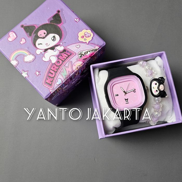 Kado - Jam Tangan Anak Perempuan Free Gelang Original