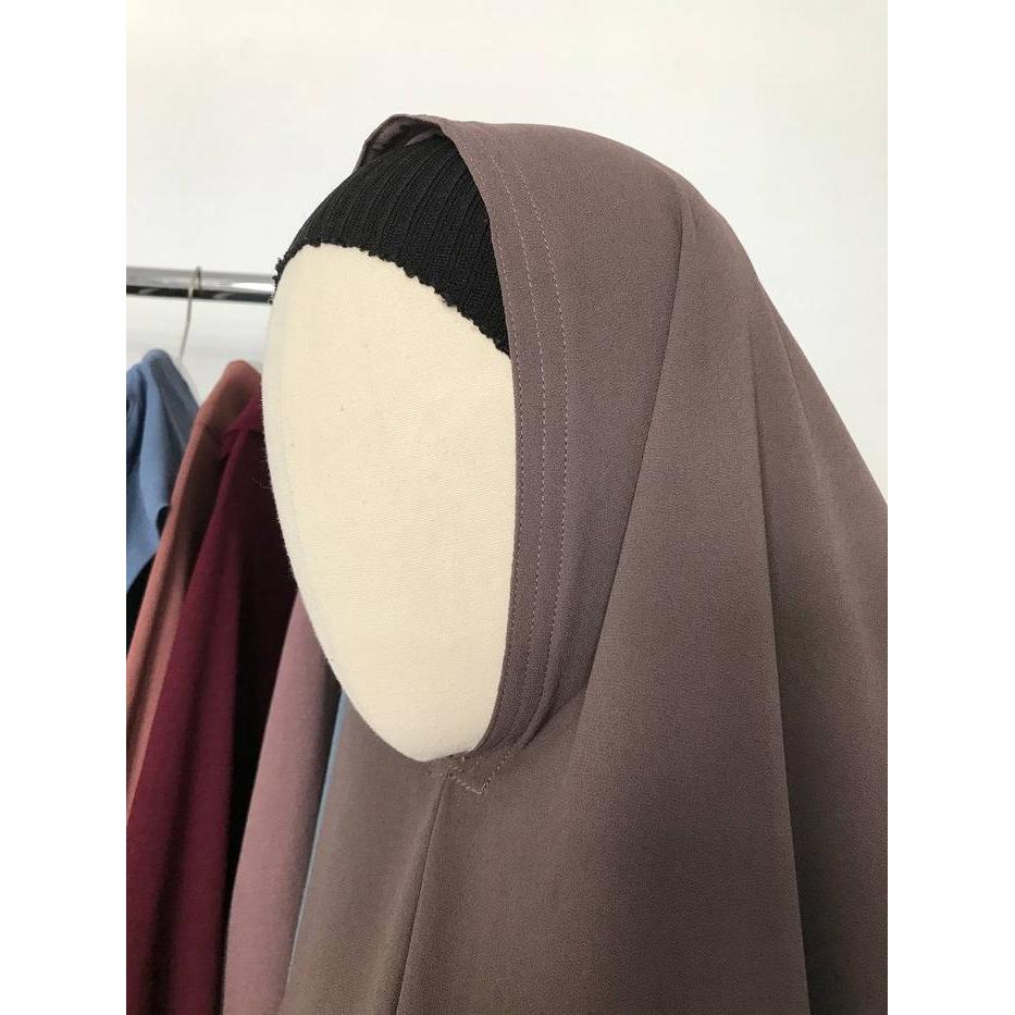 Mahira Khimar Free Cadar Bandana By Zuri Label Ceruti Layer Ceruty Syari