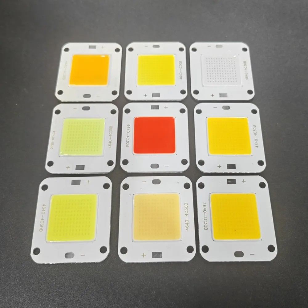 DC12V 32V 50W LED COB Integrated Smart IC Driver High Power 12V COB LED Cold White Warm White Red