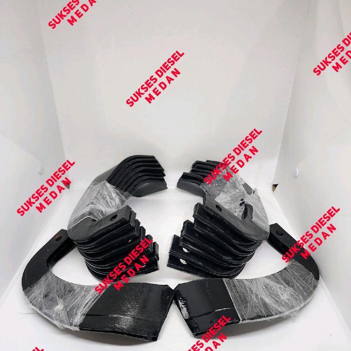 Pisau Rotary Quick Zena Set Rotary Blade 18 PCS Original Traktor Kubota Quick