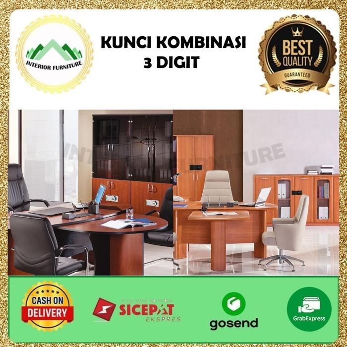 Kunci Gembok Anti Tht Kunci Kombinasi 3Digit Kunci Loker Password