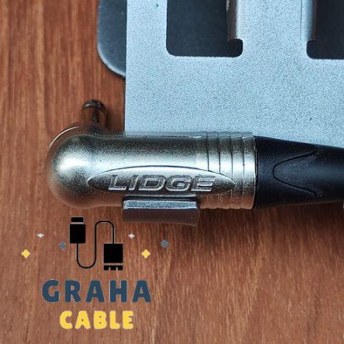 KABEL JUMPER EFEK GITAR JACK AKAI MONO 15/20/30/50 CM