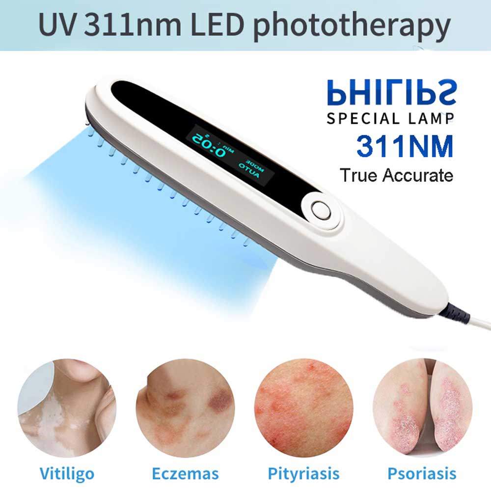 Uvb 311nm Narrowband Light Therapy Lamp Instrument For Psoriasis Skin Disease Treatment 308nm uvb