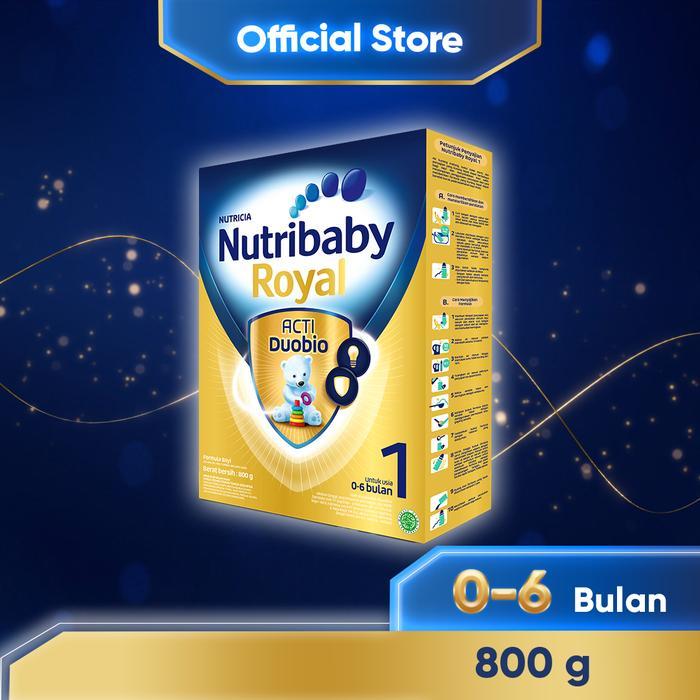 Terbaru - Nutribaby Royal 1 Susu Formula Bayi 0-6 Bulan 800gr