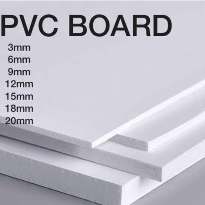 PVC Board/PVC Foam Board 122 x 244 Gratis Ongkir