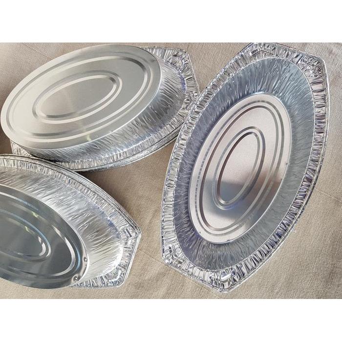 alumunium foil cup oval 522-OM [ 10PCS ]
