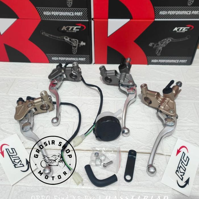 Set Master Rem Kanan Ktc Trek 12.7Mm & Master Rem Kopling Ktc Trek