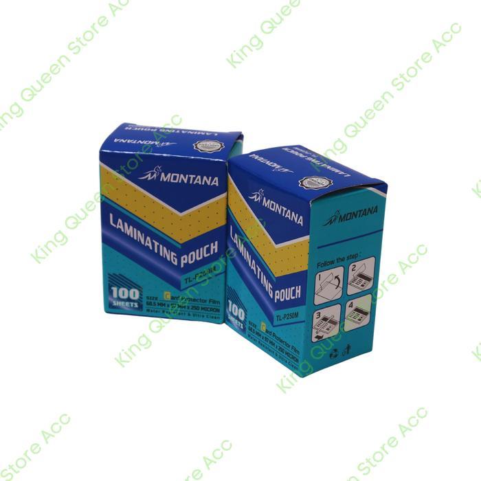 luhd- Plastik Laminating Ktp / Laminating Ktp Hombo 250 - Micron