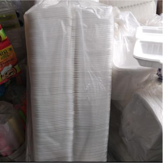 0nro- Khusus Gojek & Grab Sterofoam Bubur / Foam Nasi Mie Ayam Isi 100 Pcs -