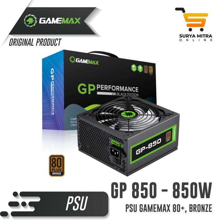 PSU Gamemax GP850 Gaming Power Supply 80+ Bronze