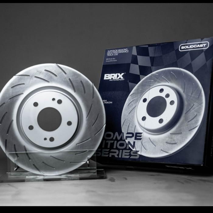 BRIX Brake Disc Piringan Rem Depan VW Polo 1.2 TSi/ Polo 1.4 Rotor Competition