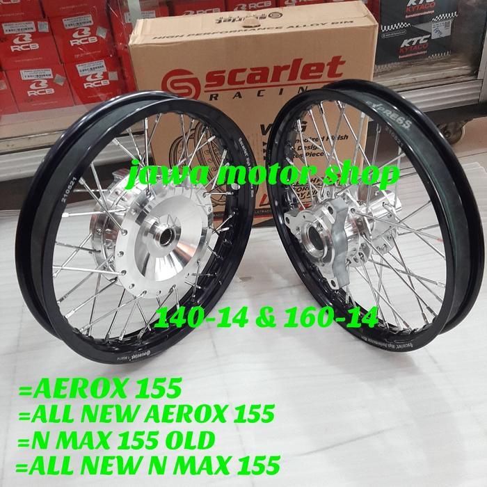 velg set jari jari nmax lama nmax new aerox lama baru 140 160 ring 14