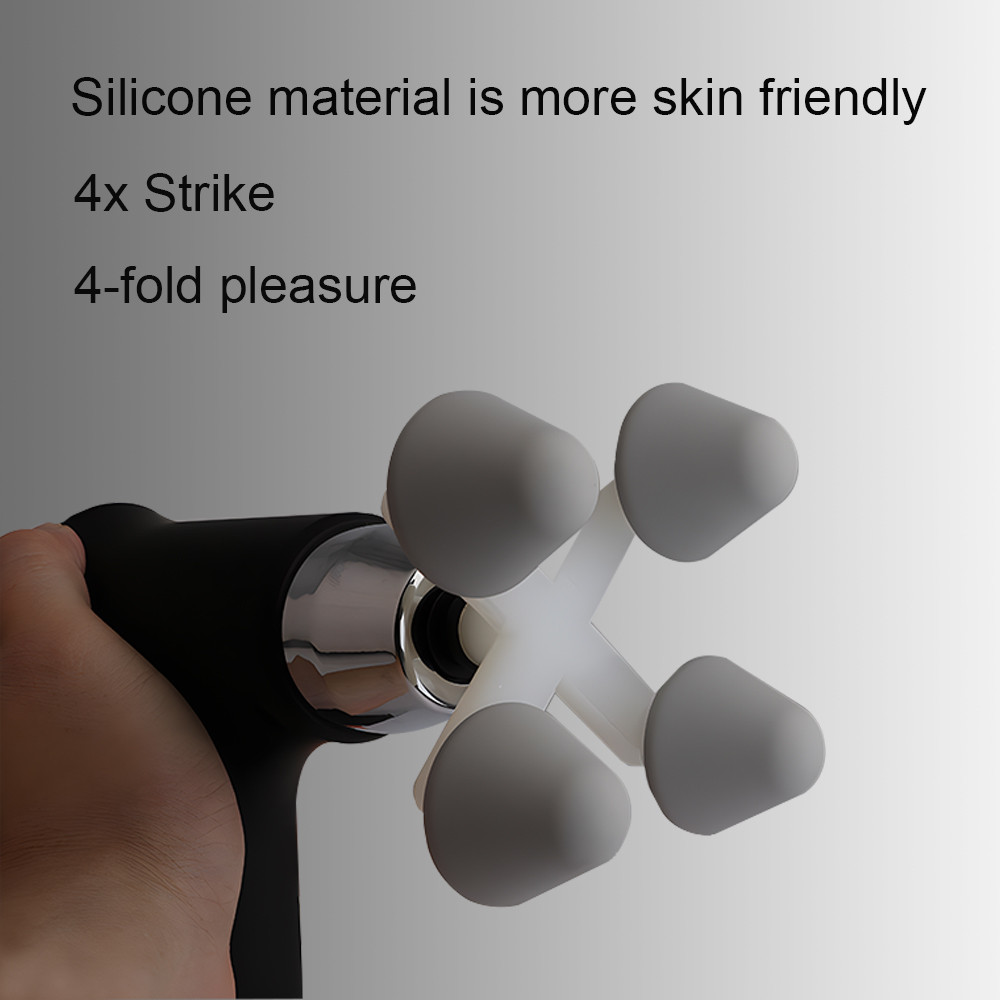 Massage Gun Head Four Heads Ball For Massage Gun Accessoires Fascial Gun Massage Headback