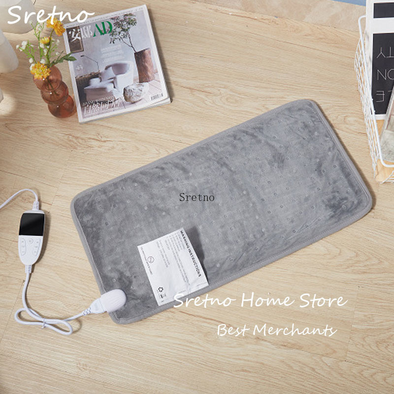 SRETNO Electric Heating Pad Household Hot Compress Physiotherapy Heating Pad Small Electric Blanket