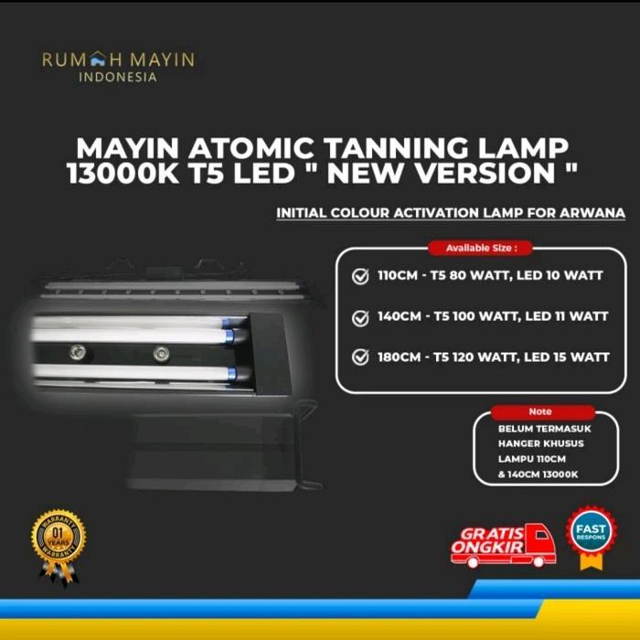 Mayin Atomic Tanning Lamp 13000k 110cm - T5+LED - Arwana