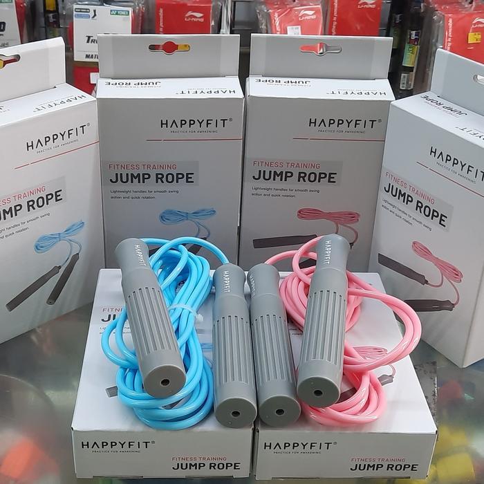 SALE SKIPPING HAPPYFIT NEW - JUMP ROPE PVC HAPPYFIT - FITNESS TRANINING - ORIGINAL HAPPYFIT Termurah
