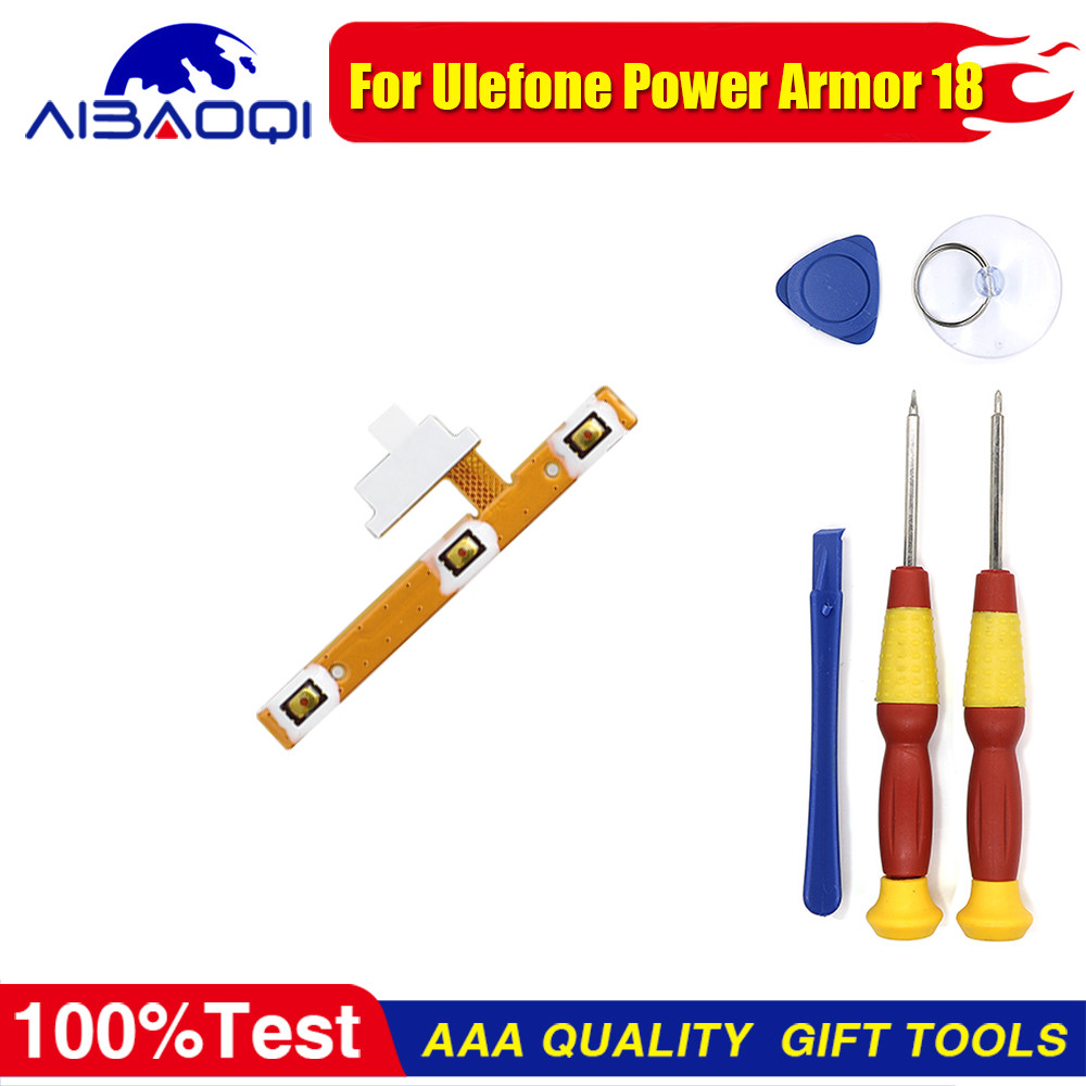 Power On/Off + Volume Fpc Key For Ulefone Power Armor 18T Armor 19 Phone Custom Cable Arrangement