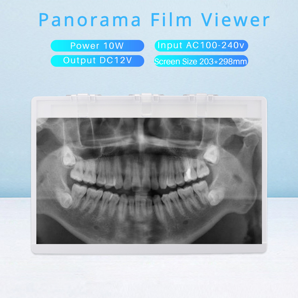 Dental X-Ray Film Illuminator Light Box X-ray Viewer LED Light Panel