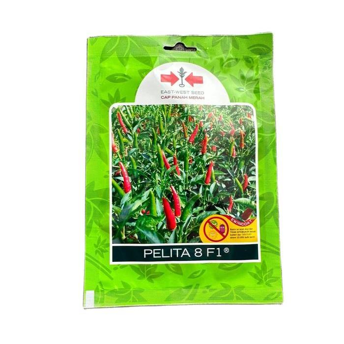 Lubis Gardening Benih Bibit Unggul Cabe Rawit Hijau Pelita 8 F1 350 Butir