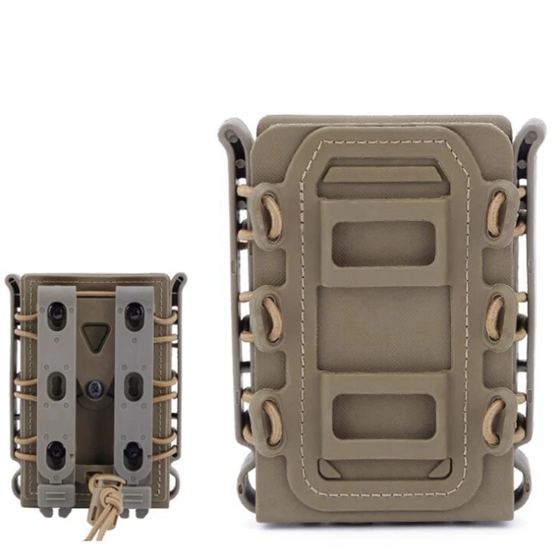Tactical Magazine Pouch Molle For Ar15 M4 5.56 7.62 9Mm Scorpion Fast Mag Quick Release Mag Tpr