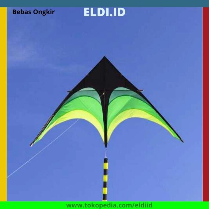 Mainan Layang Layangan Ekor Panjang Besar Bonus Tali Benang