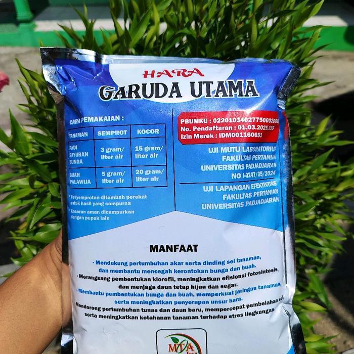 Thejaguar1 Pupuk Kalsium Hara Garuda/ Garuda Utama Mesh 4000 Kemasan 1 Kg