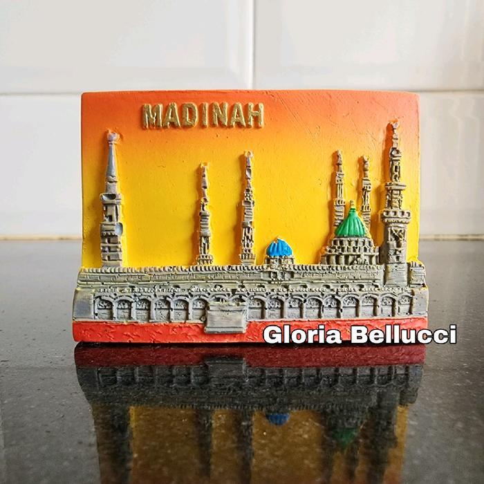 souvenir makkah saudi arabia tempelan magnet kulkas mekkah madinah mecca kabah
