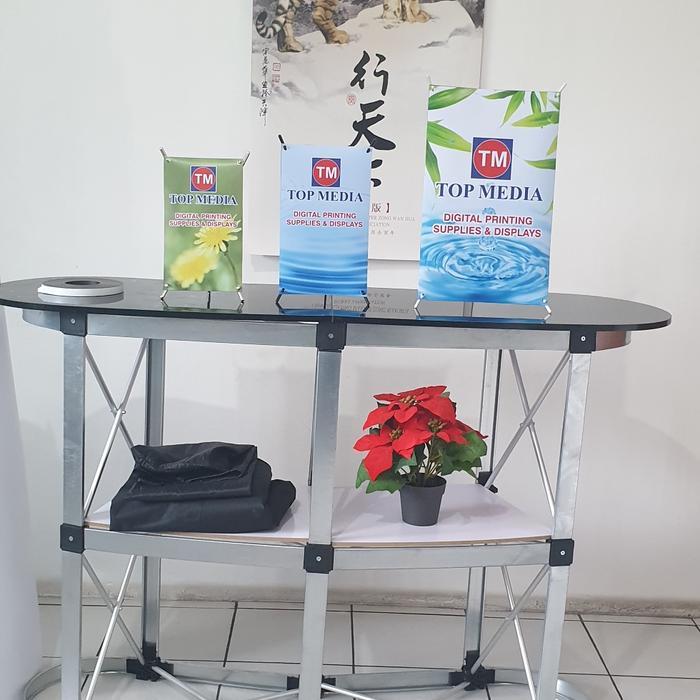 Promotion Desk ( Dengan Cetakan ) / Event Desk / Pop Up Table