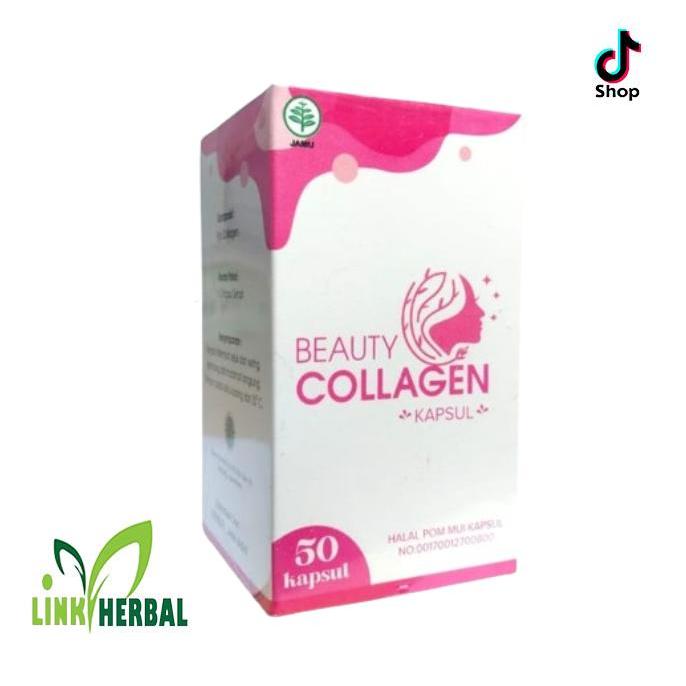 ish8- Beauty Collagen Kapsul I Suplemen Kolagen Dsb Beuty Isi 50 Kapsul