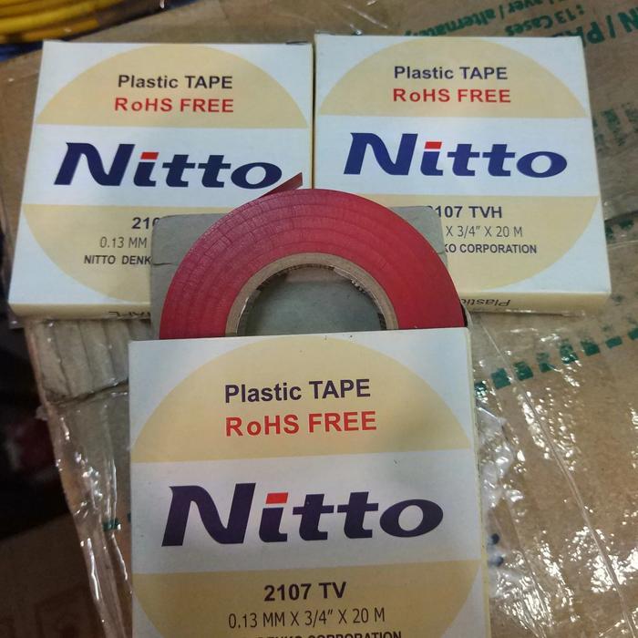 Isolasi Listrik Nitto warna Merah