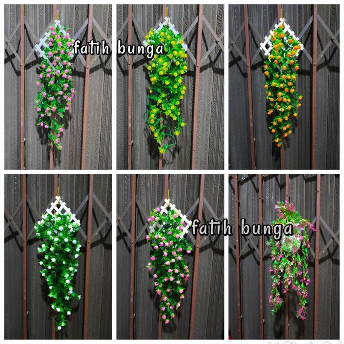 rsob- Bunga Rambat Tempel/Bunga Rambat Karmila Panjang/Bunga Plastik/Rambat