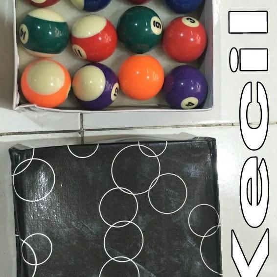 Bola billiard ukuran kecil 1 set