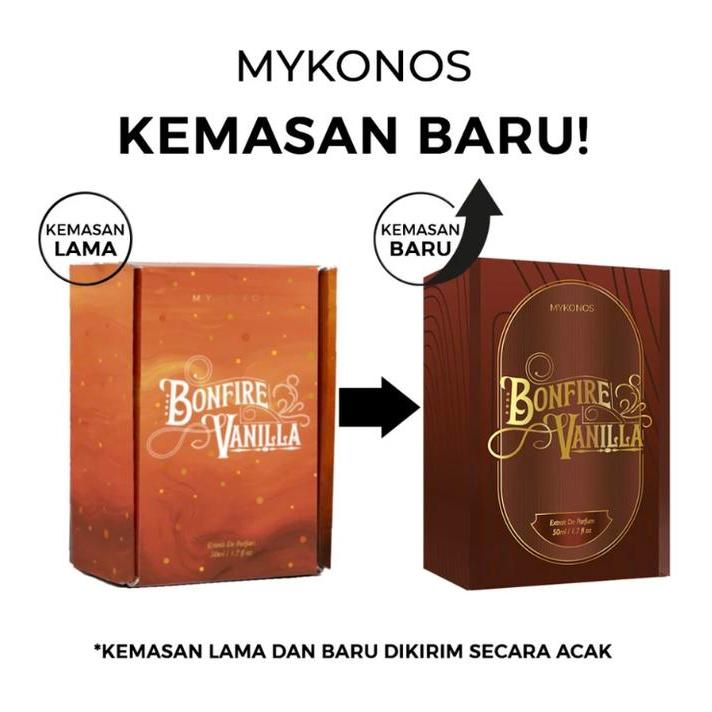 sjy MYKONOS Bonfire Vanilla Parfum Pengharum Badan Extrait De Parfum 50 ML