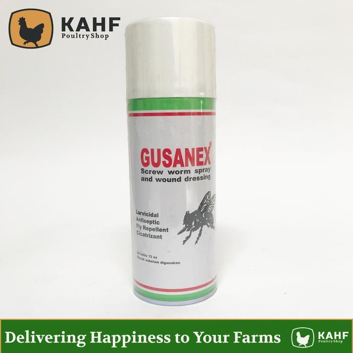 Gusanex Spray - Obat Luka Semprot Hewan Anti Lalat Pengiriman Khusus Jawa