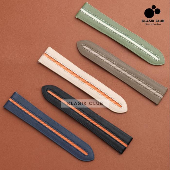 STRAP SMARTWATCH QUICK RELEASE 22MM 20MM KULIT ASLI / TALI JAM SMARTWATCH FOR HUAWEI WATCH GT 5 46MM