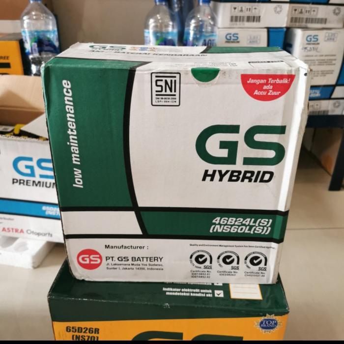 Aki Yaris/ Aki Crv/ Gs Hybrid Ns60Ls Astra Otoparts/ Aki Hrv