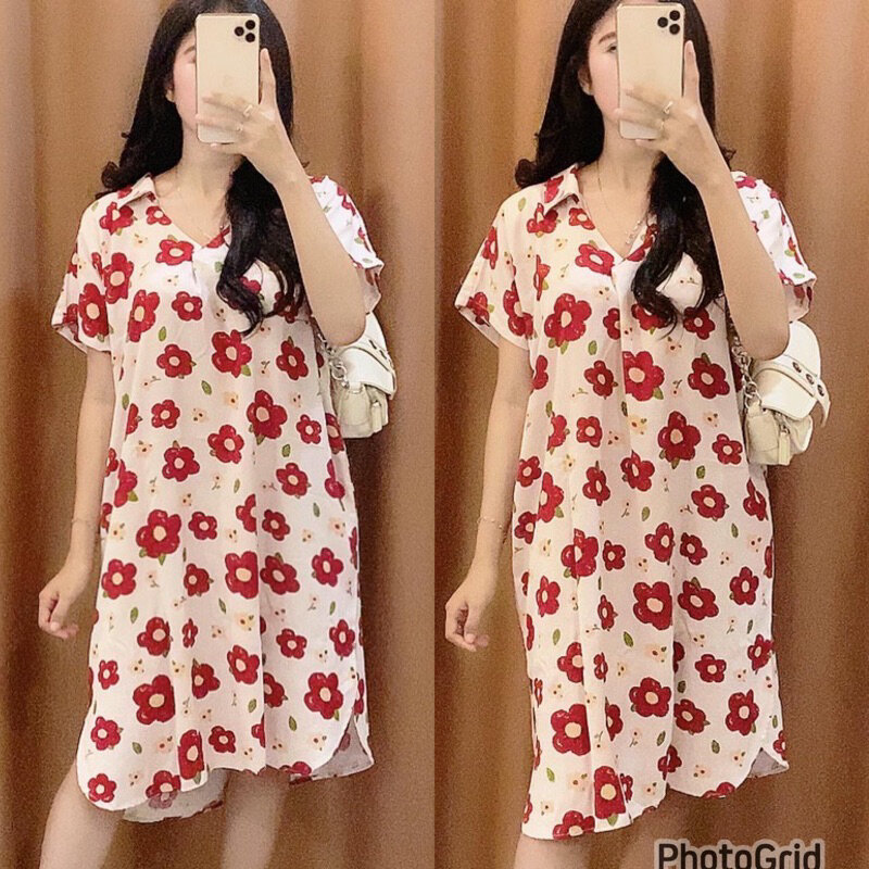 Daster Kekinian,Daster Fuji,Daster Kimono,ALL Size, Muat BB Sampai 80kg