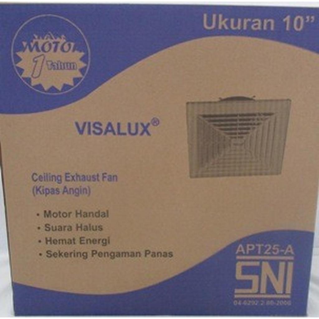 Ceiling Exhaust Fan 10" Visalux/Kipas Angin Hisap Plafon 25cm
