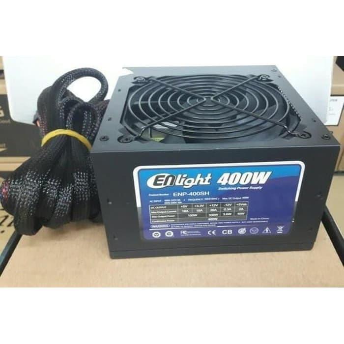 ENLIGHT POWER SUPPLY 400 WATT / PSU ENLIGHT 400W (GARANSI 5 Tahun)
