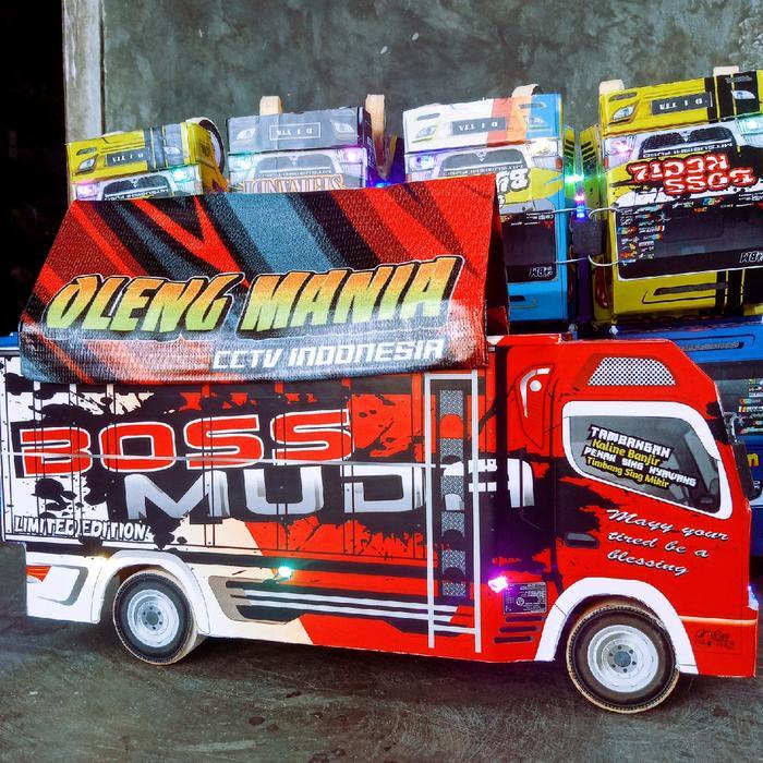 TRUK OLENG FYP BOS MUDA FULL VARIASI MAINAN ANAK TRUK OLENG SET HADIAH MAINAN ANAK KAYU PLASTIK KODE
